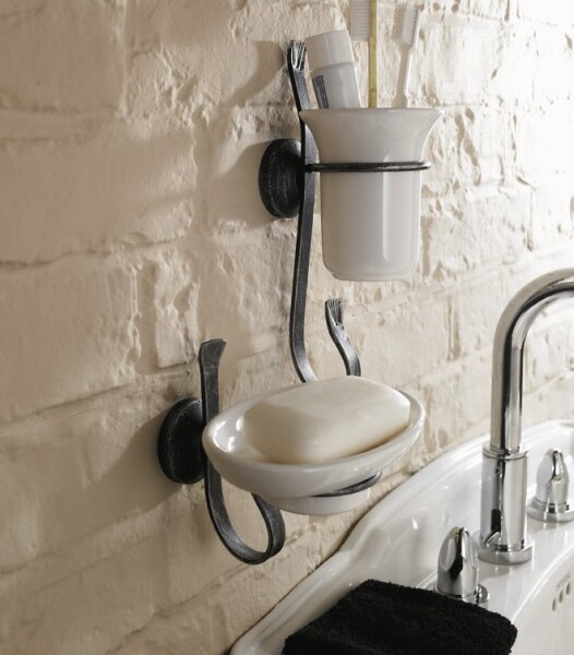Imperial Bathroom mydelniczka i kubek do mycia zębów Meleto