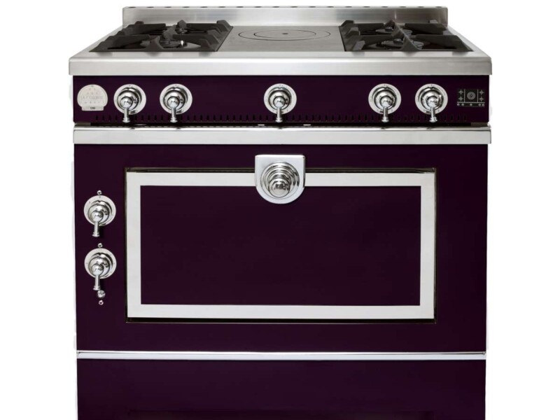 Grand-maman aubergine chrome