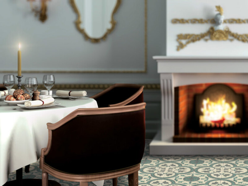 płytki cementowe terazzo